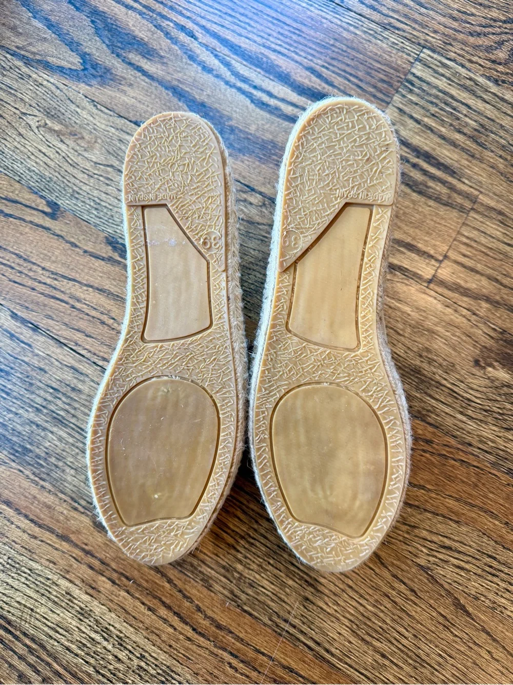 Neiman Marcus Metallic Gold Espadrille Slip-On Mules